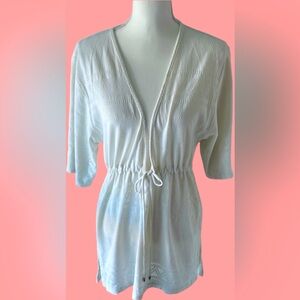 Dotti White Swim Coverup